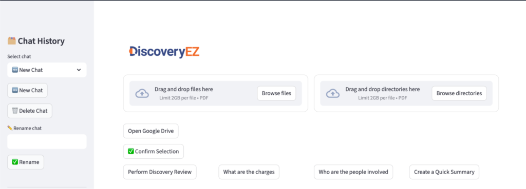 How to Run the Discovery Review
